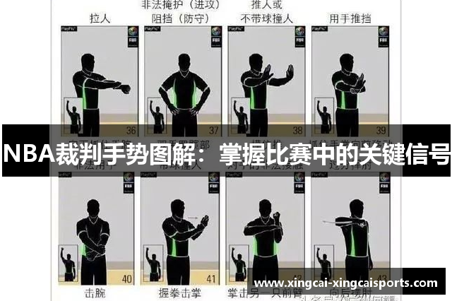 NBA裁判手势图解：掌握比赛中的关键信号