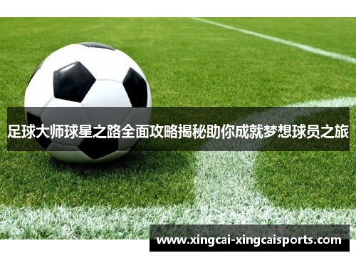 足球大师球星之路全面攻略揭秘助你成就梦想球员之旅